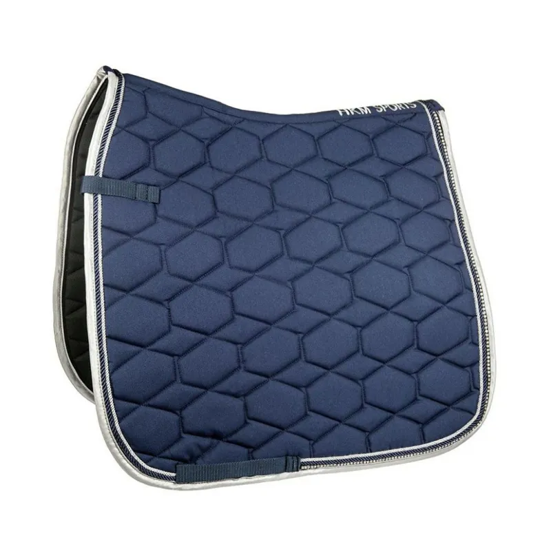 HKM Crystal Fashion GP Saddlecloth in Navy